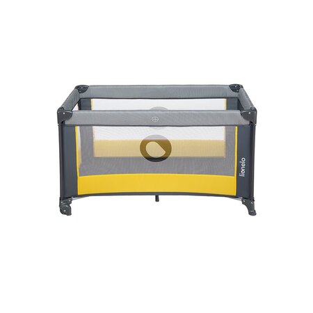 Patut pliabil cu un nivel Stefi, 120 x 60, Yellow Lemon, Lionelo 635627