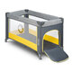 Patut pliabil cu un nivel Stefi, 120 x 60, Yellow Lemon, Lionelo 635635