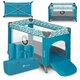 Patut pliabil cu un nivel Stefi, 120 x 60 cm, Lionelo 635645
