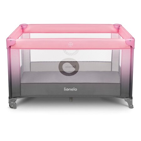 Patut pliabil cu un nivel Stefi, 120 x 60 cm, Pink Ombre, Lionelo 635653