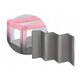 Patut pliabil cu un nivel Stefi, 120 x 60 cm, Pink Ombre, Lionelo 635651
