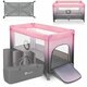 Patut pliabil cu un nivel Stefi, 120 x 60 cm, Pink Ombre, Lionelo 635652