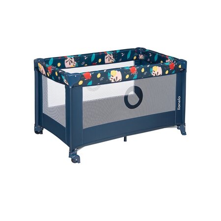 Patut pliabil cu un nivel Stefi, 120 x 60 cm, Blue Navy, Lionelo 635657