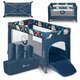 Patut pliabil cu un nivel Stefi, 120 x 60 cm, Blue Navy, Lionelo 635665