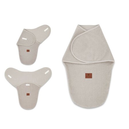 Sistem de infasare pentru bebelusi, tesatura thermofrotte, 0-3 luni, Pink, Pink, Mimnu