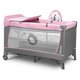 Patut pliabil cu doua niveluri Flower, 120 x 60 cm, Flamingo, Lionelo 635715