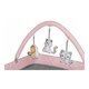Patut pliabil cu doua niveluri Flower, 120 x 60 cm, Flamingo, Lionelo 635712