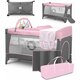 Patut pliabil cu doua niveluri Flower, 120 x 60 cm, Flamingo, Lionelo 635714