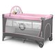 Patut pliabil cu doua niveluri Flower, 120 x 60 cm, Flamingo, Lionelo 635716