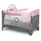 Patut pliabil cu doua niveluri Flower, 120 x 60 cm, Flamingo, Lionelo 635718