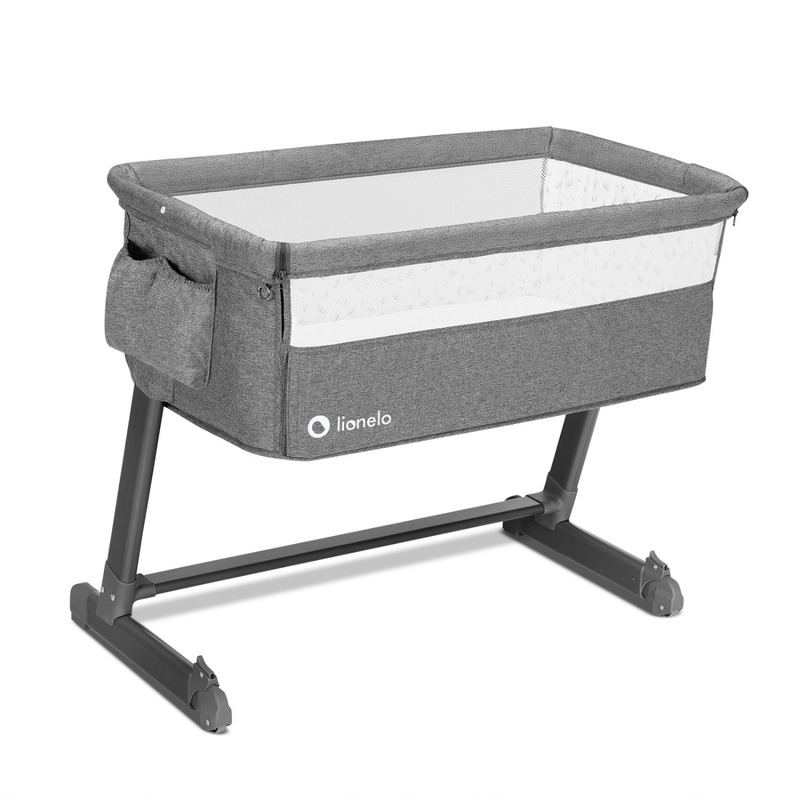 Patut Co-Sleeper 2 in 1 Theo, Grey Stone, Lionelo