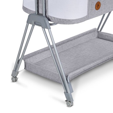 Patut Co-Sleeper 2 in 1 Luna, Grey Concrete, Lionelo 635825