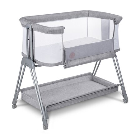 Patut Co-Sleeper 2 in 1 Luna, Grey Concrete, Lionelo 635823