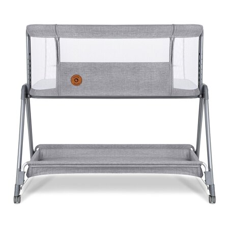 Patut Co-Sleeper 2 in 1 Luna, Grey Concrete, Lionelo