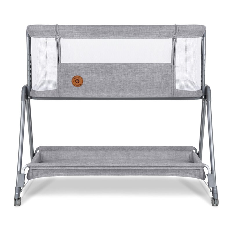 Patut Co-Sleeper 2 in 1 Luna, Grey Concrete, Lionelo