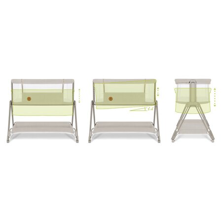 Patut Co-Sleeper 2 in 1 Luna, Beige Sand, Lionelo 635848