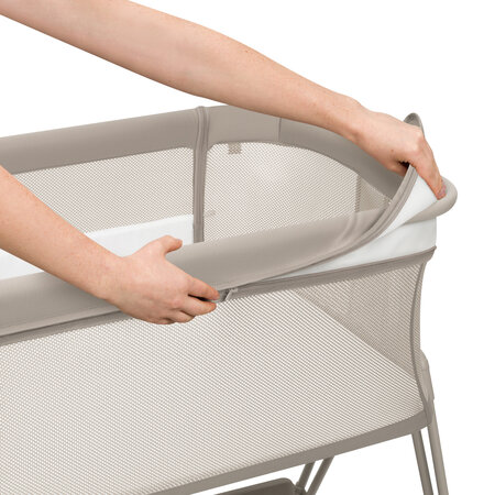 Patut Co-Sleeper 2 in 1 Luna, Beige Sand, Lionelo 820335