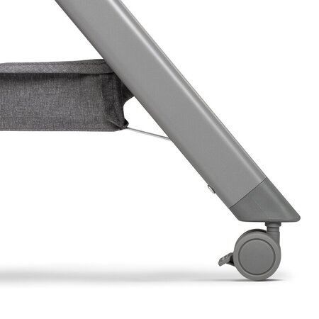Patut Co-Sleeper cu sistem de leganare Leonie Plus, Grey Stone, Lionelo 635866