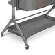 Patut Co-Sleeper cu sistem de leganare Leonie Plus, Grey Stone, Lionelo 635865