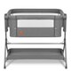 Patut Co-Sleeper cu sistem de leganare Leonie Plus, Grey Stone, Lionelo 635877