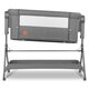 Patut Co-Sleeper cu sistem de leganare Leonie Plus, Grey Stone, Lionelo 635881