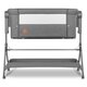 Patut Co-Sleeper cu sistem de leganare Leonie Plus, Grey Stone, Lionelo 635879