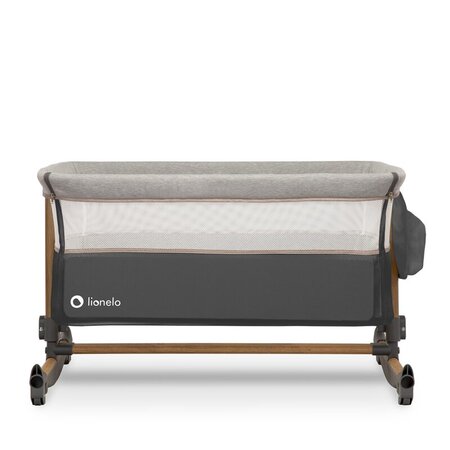 Patut Co-Sleeper cu sistem de leganare Leonie, Gery Stone, Lionelo 635903