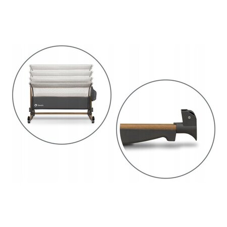 Patut Co-Sleeper cu sistem de leganare Leonie, Gery Stone, Lionelo 635893