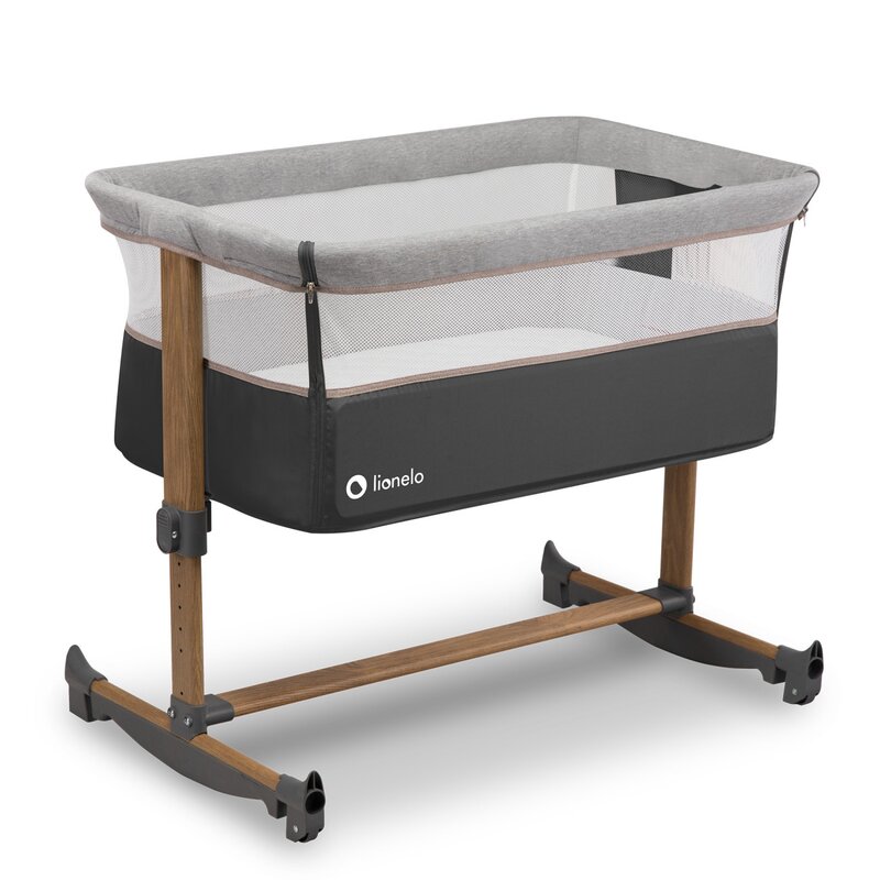 Patut Co-Sleeper cu sistem de leganare Leonie, Gery Stone, Lionelo