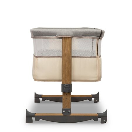 Patut Co-Sleeper cu sistem de leganare Leonie, Beige Sand, Lionelo 635924