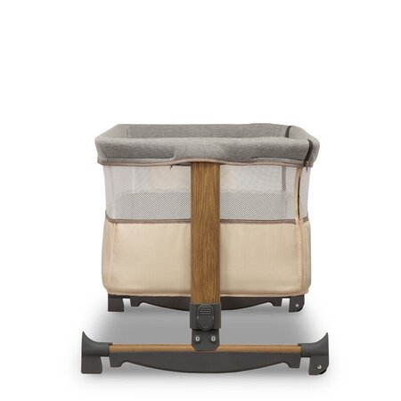 Patut Co-Sleeper cu sistem de leganare Leonie, Beige Sand, Lionelo 635927