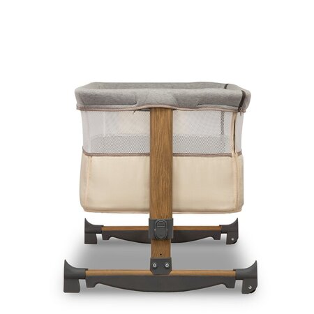 Patut Co-Sleeper cu sistem de leganare Leonie, Beige Sand, Lionelo 635926