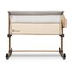 Patut Co-Sleeper cu sistem de leganare Leonie, Beige Sand, Lionelo 635934