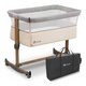 Patut Co-Sleeper cu sistem de leganare Leonie, Beige Sand, Lionelo 635928