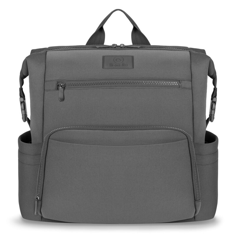 Rucsac impermeabil pentru mamici Cube, Grey, Lionelo