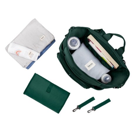 Rucsac impermeabil pentru mamici Cube, Green, Lionelo 635970