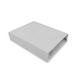 Cearceaf din jerseu cu elastic pentru landou, carucior si cosulet, Gray, 80x35 cm, MimiNu 635982