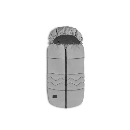 Sac de iarna universal pentru carucior Frode, Grey Dove, Lionelo 636048