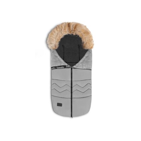 Sac de iarna universal pentru carucior Frode, Grey Dove, Lionelo 636054