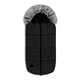 Sac de iarna universal pentru carucior Frode, Black Carbon, Lionelo 636073