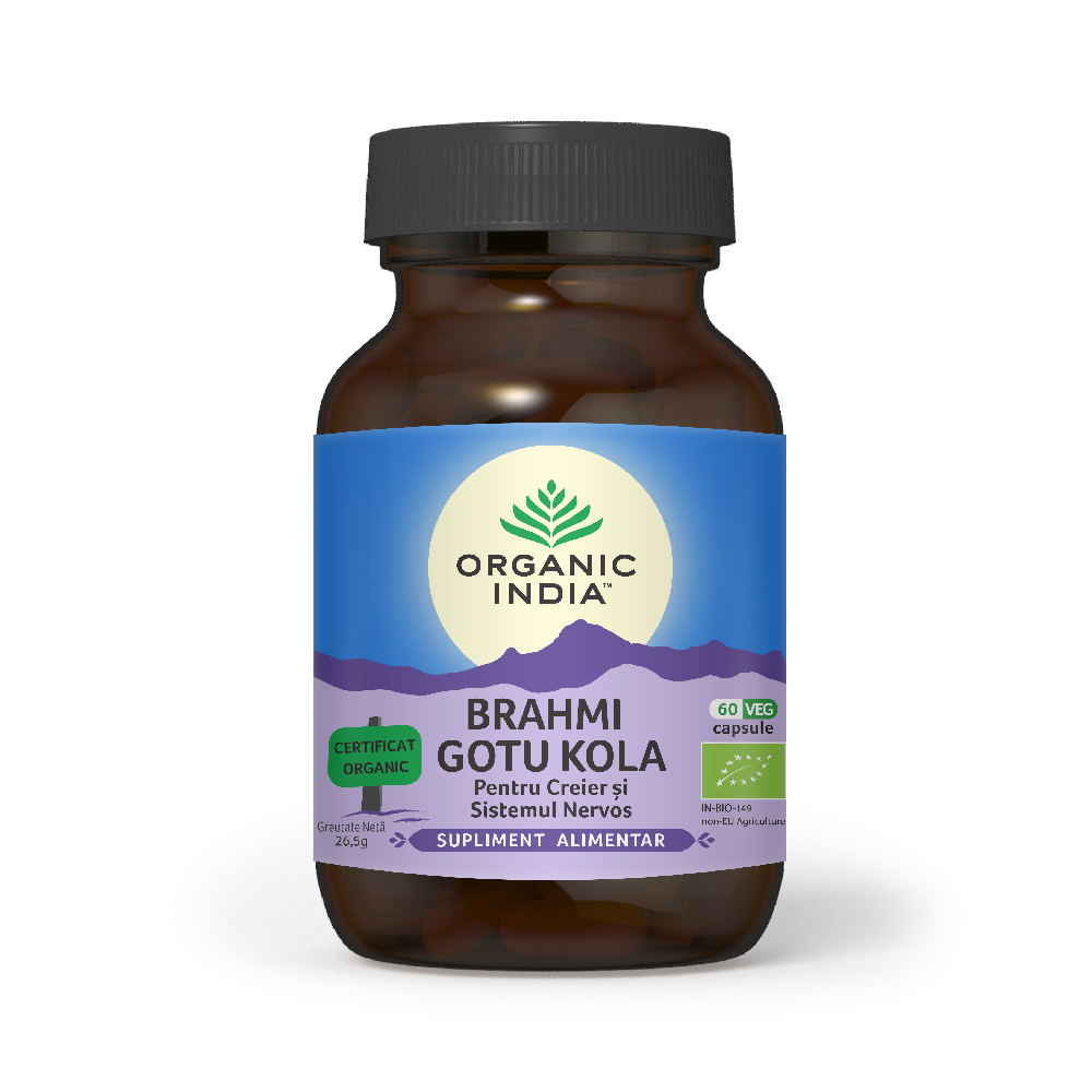 Brahmi Gotu Kola, 60 capsule, Organic India