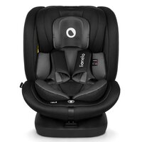 Scaun auto rotativ Bastiaan I-Size, 40 - 150 cm, Black Grey, Lionelo