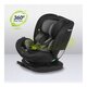 Scaun auto rotativ Bastiaan I-Size, 40 - 150 cm, Black Grey, Lionelo 636133