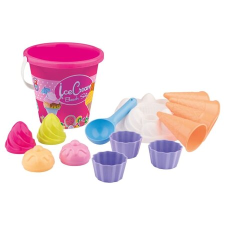 Set jucarii pentru nisip, + 3 ani, Mare Inghetata, Androni 732143