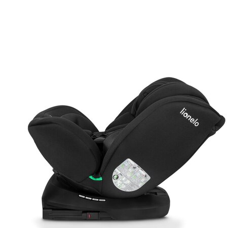 Scaun auto rotativ Bastiaan I-Size, 40 - 150 cm, Black Carbon, Lionelo 636164