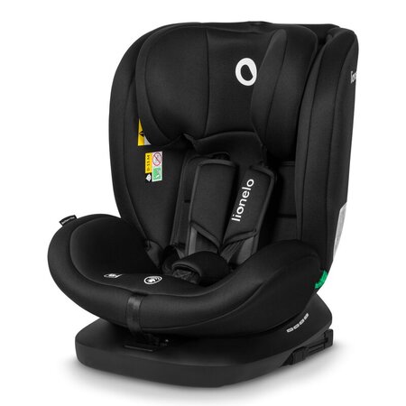 Scaun auto rotativ Bastiaan I-Size, 40 - 150 cm, Black Carbon, Lionelo 636155