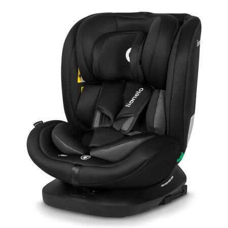 Scaun auto rotativ Bastiaan I-Size, 40 - 150 cm, Black Carbon, Lionelo 636154