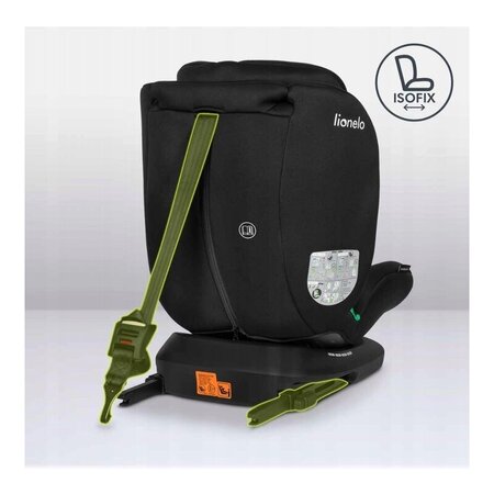 Scaun auto rotativ Bastiaan I-Size, 40 - 150 cm, Black Carbon, Lionelo 636180