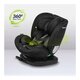 Scaun auto rotativ Bastiaan I-Size, 40 - 150 cm, Black Carbon, Lionelo 636170
