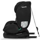 Scaun auto rotativ Bastiaan I-Size, 40 - 150 cm, Black Carbon, Lionelo 636161